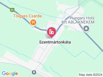 Szentmártonkáta a térképen