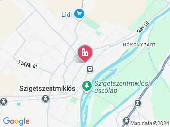 Szigetszentmiklós a térképen