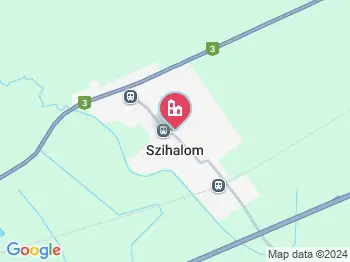 Szihalom a térképen
