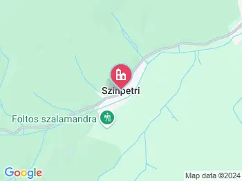 Szinpetri a térképen