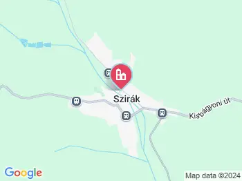 Szirák a térképen