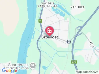 Sződliget a térképen