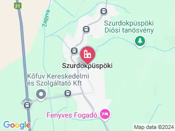 Szurdokpüspöki a térképen
