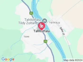 Tahitótfalu éttermek a térképen