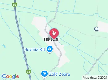 Takácsi a térképen