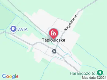 Tápióbicske a térképen