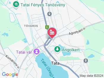 Tata tanösvény a térképen