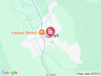 Tényő a térképen