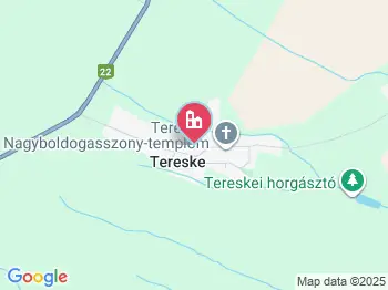 Tereske a térképen