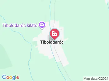 Tibolddaróc a térképen