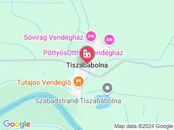 Tiszabábolna a térképen