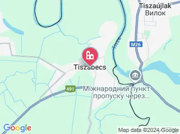 Tiszabecs a térképen