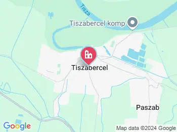 Tiszabercel a térképen