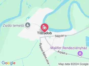 Tiszadob a térképen