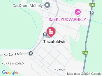 Tiszaföldvár a térképen