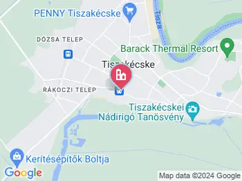 Tiszakécske éttermek a térképen