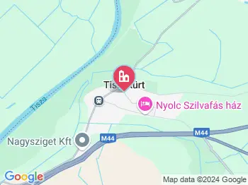 Tiszakürt a térképen