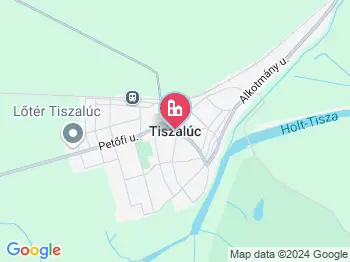 Tiszalúc a térképen