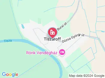 Tiszaroff a térképen