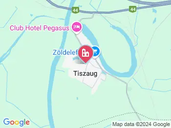 Tiszaug a térképen