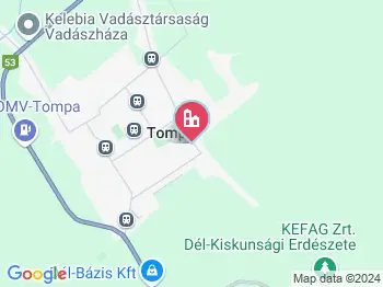 Tompa a térképen