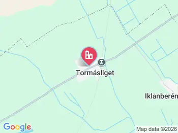 Tormásliget a térképen
