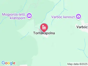 Tornakápolna a térképen