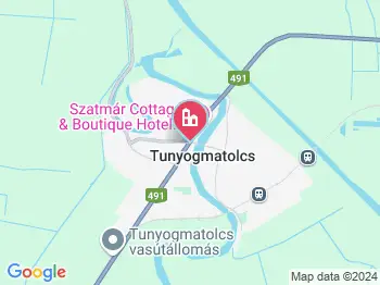 Tunyogmatolcs a térképen