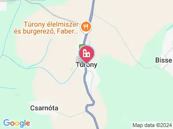 Túrony a térképen