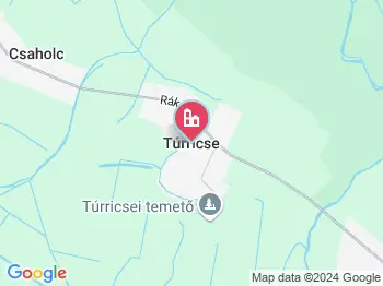 Túrricse a térképen