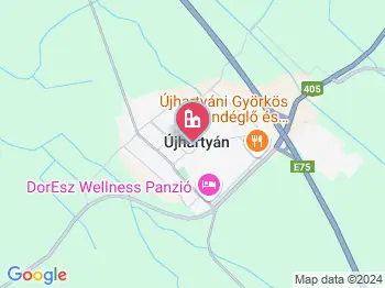 Újhartyán a térképen