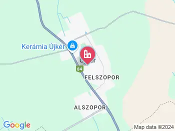 Újkér a térképen