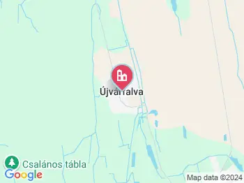 Újvárfalva a térképen