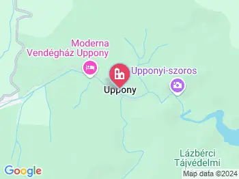 Uppony a térképen