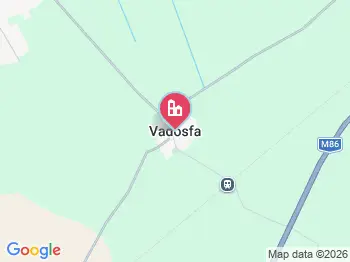 Vadosfa a térképen