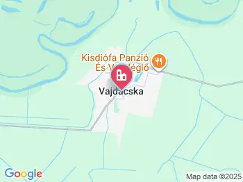 Vajdácska a térképen