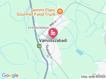 Vámosszabadi a térképen