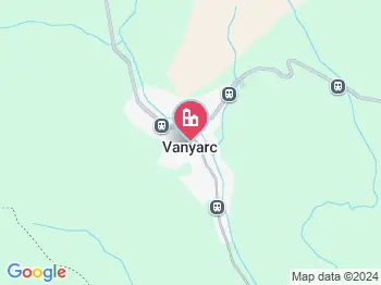 Vanyarc a térképen