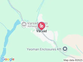 Varsád a térképen