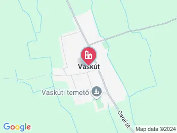 Vaskút a térképen