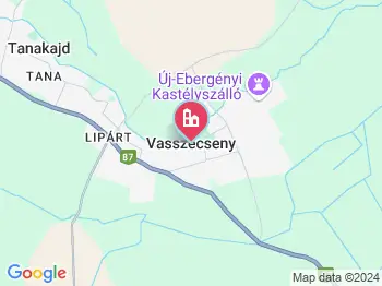 Vasszécseny a térképen
