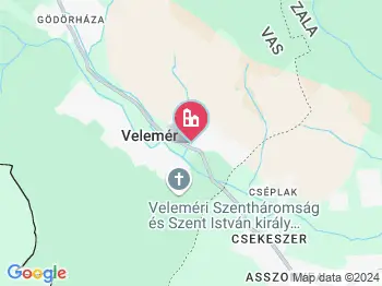 Velemér a térképen