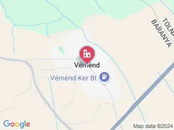 Véménd a térképen