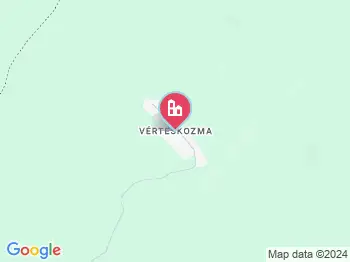 Vérteskozma a térképen