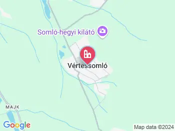 Vértessomló a térképen