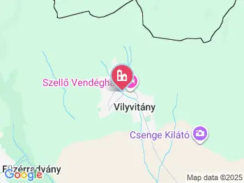 Vilyvitány a térképen