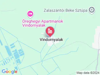 Vindornyalak a térképen