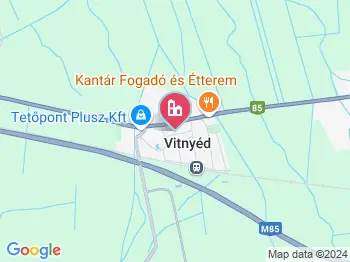 Vitnyéd a térképen