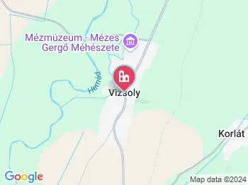 Vizsoly a térképen
