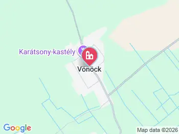 Vönöck a térképen